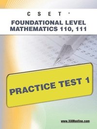bokomslag Cset Foundational Level Mathematics 110, 111 Practice Test 1