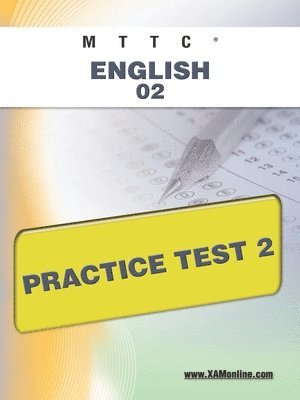 Sharon A. Wynne - Mttc English 02 Practice Test 2, Häftad
