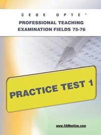 bokomslag Ceoe Opte Oklahoma Professional Teaching Examination Fields 75-76 Practice Test 1