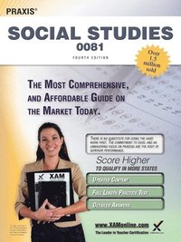 bokomslag Praxis Social Studies 0081 Teacher Certification Study Guide Test Prep