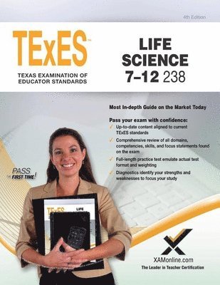 bokomslag TExES Life Science 7-12 238 Teacher Certification Study Guide Test Prep