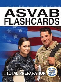 bokomslag 2017 ASVAB Armed Services Vocational Aptitude Battery Flashcards