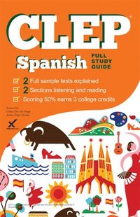 bokomslag CLEP Spanish 2017