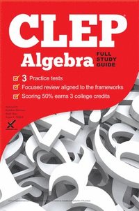 bokomslag CLEP Algebra 2017