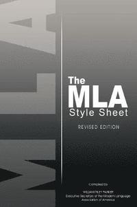bokomslag The MLA Style Sheet