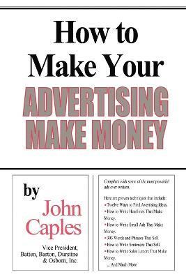 bokomslag How to Make Your Advertising Make Money