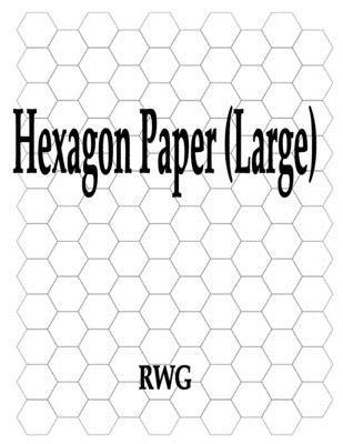 bokomslag Hexagon Paper (Large)