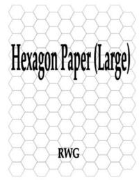 bokomslag Hexagon Paper (Large)