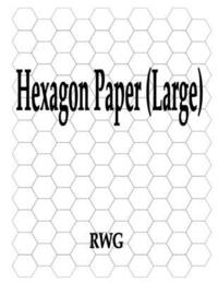 bokomslag Hexagon Paper (Large)