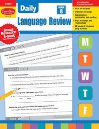 bokomslag Daily Language Review, Grade 8 Teacher Edition