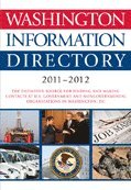 bokomslag Washington Information Directory 2011-2012