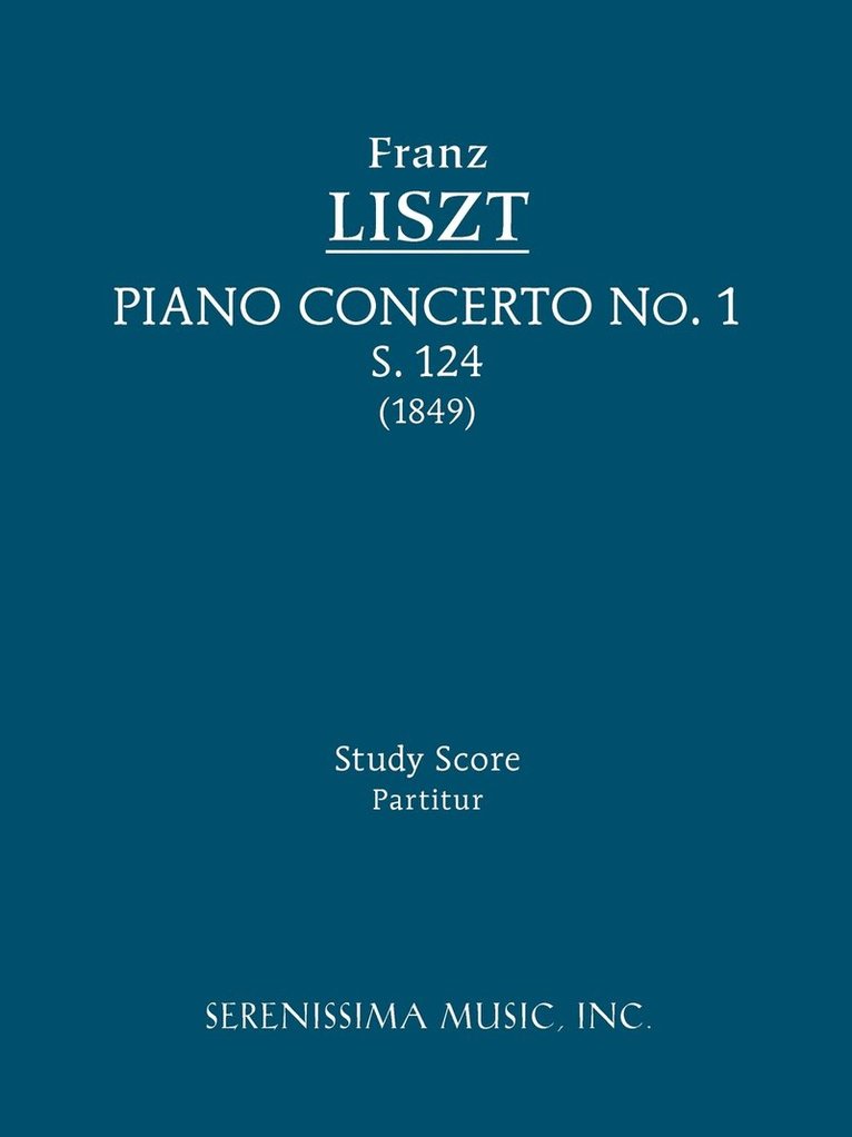 Piano Concerto No.1, S.124 1