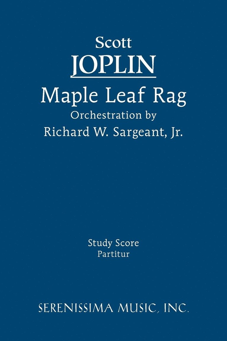 Maple Leaf Rag 1