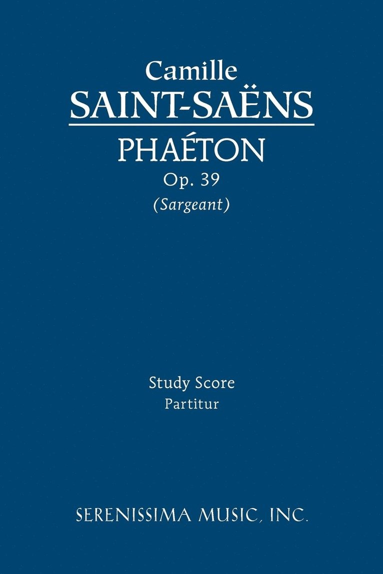 Phaeton, Op.39 1