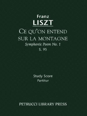 Franz Liszt, Otto Taubmann - Ce qu'on entend sur la montagne, S.95, Häftad