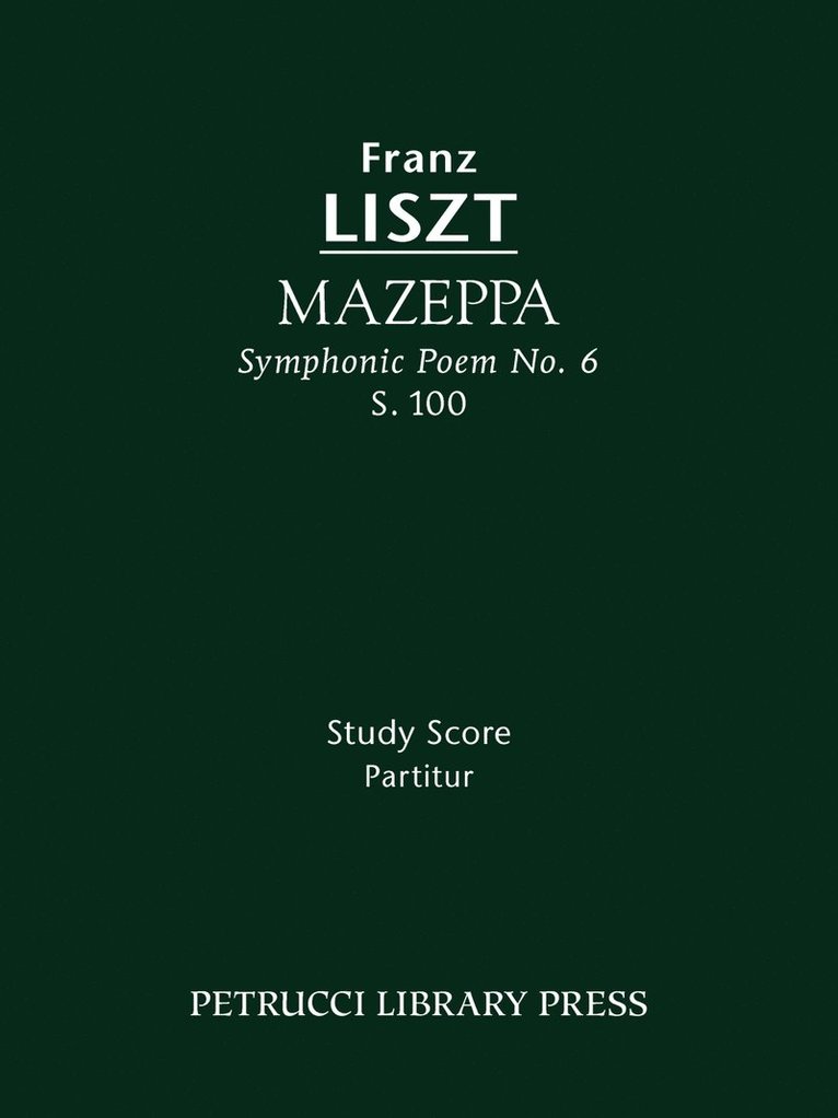 Mazeppa, S.100 1