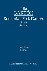 bokomslag Romanian Folk Dances, Sz.68