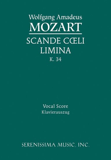 bokomslag Scande coeli limina, K.34