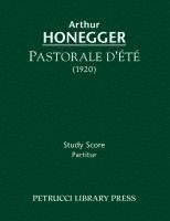 bokomslag Pastorale d'ete: Study score