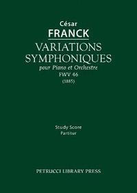 bokomslag Variations symphoniques, FWV 46