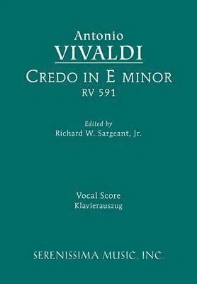 bokomslag Credo in E minor, RV 591