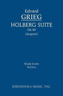 bokomslag Holberg Suite, Op.40