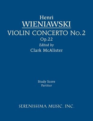 bokomslag Violin Concerto No.2, Op.22