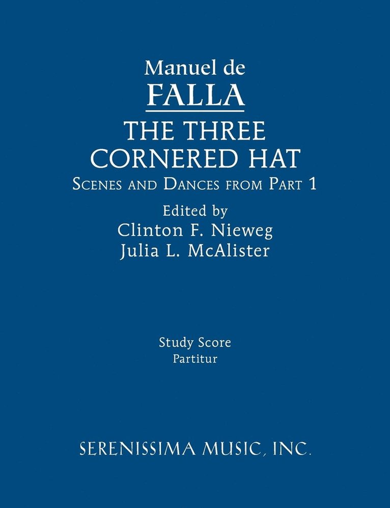 The Three-Cornered Hat, Scenes and Dances from Part 1 1