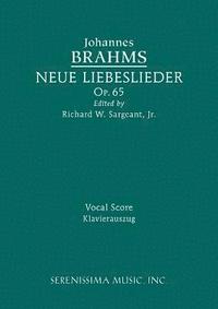 bokomslag Neue Liebeslieder, Op.65