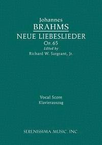 bokomslag Neue Liebeslieder, Op.65