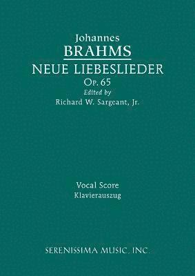 bokomslag Neue Liebeslieder, Op.65