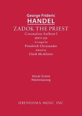 bokomslag Zadok the Priest, HWV 258