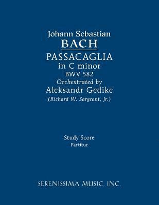 Passacaglia in C minor, BWV 582 1