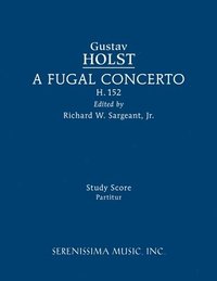 bokomslag A Fugal Concerto, H.152