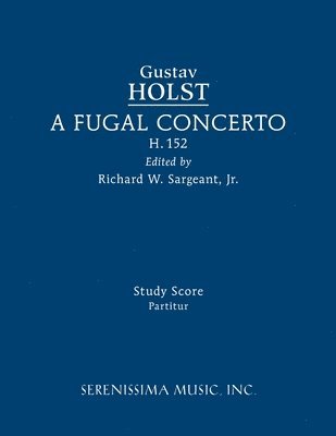 bokomslag A Fugal Concerto, H.152