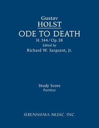 bokomslag Ode to Death, H.144