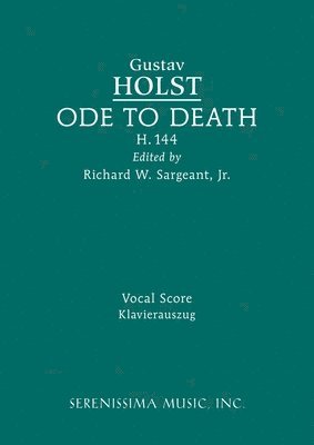 bokomslag Ode to Death, H.144