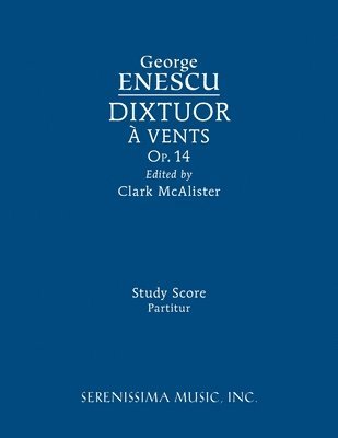 bokomslag Dixtuor, Op.14: Study score