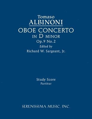 bokomslag Oboe Concerto in D minor, Op.9 No.2