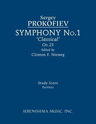 Sergey Prokofiev, Clinton F Nieweg - Symphony No.1, Op.25 'Classical', Häftad