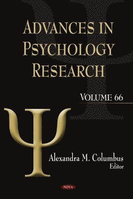 bokomslag Advances in Psychology Research