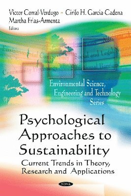 bokomslag Psychological Approaches to Sustainability