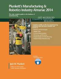 bokomslag Plunkett's Manufacturing & Robotics Industry Almanac 2014