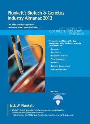 bokomslag Plunkett's Biotech & Genetics Industry Almanac 2013