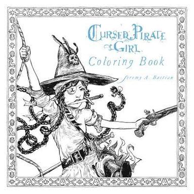 bokomslag Cursed Pirate Girl Coloring Book