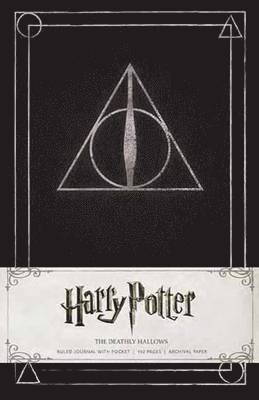 bokomslag Harry Potter Deathly Hallows Hardcover Ruled Journal