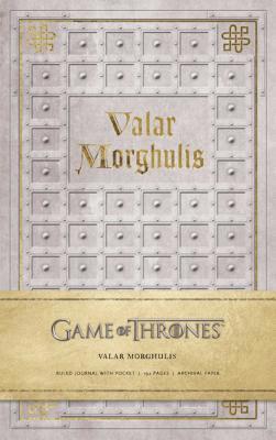 bokomslag Game of Thrones: Valar Morghulis Hardcover Ruled Journal