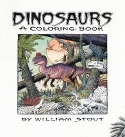 bokomslag Dinosaurs: A Coloring Book by William Stout