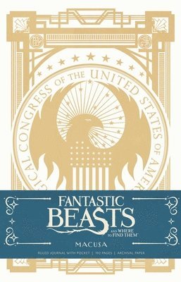 bokomslag Fantastic Beasts and Where to Find them: MACUSA Hardcover Ruled Journal