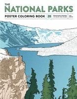 bokomslag The National Parks Poster Coloring Book